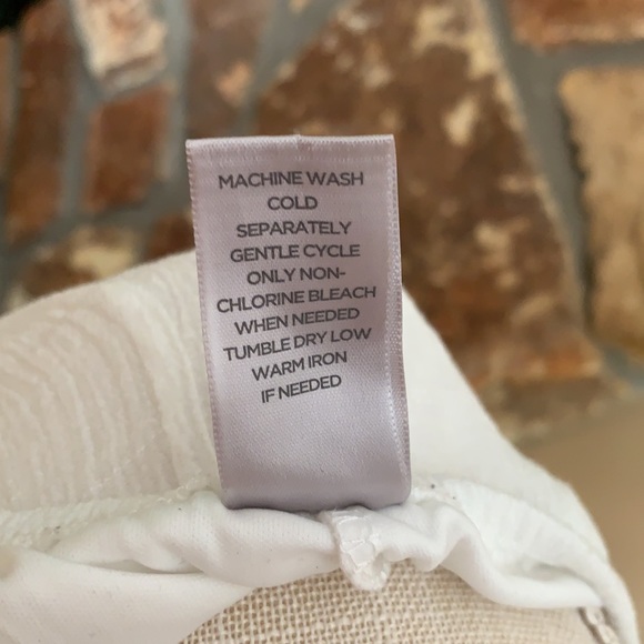 White Tunic Dress with Blue Embroidered Flowers - Picture 12 of 12